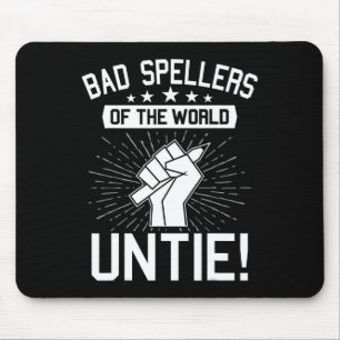 Tapis De Souris Les Épineurs Du Monde Untie Dyslexie Dyslexique Aw