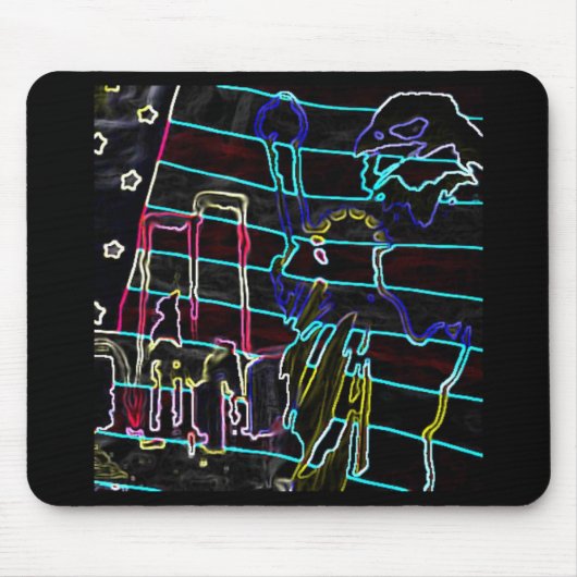 Tapis De Souris LES Etats-Unis (Devant)