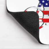 Tapis De Souris Les Etats-Unis américains réglant la vitesse de (Coin)