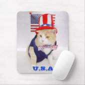 Tapis De Souris Les Etats-Unis Bubba Mousepad (Avec souris)