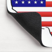 Tapis De Souris Les Etats-Unis Mousepad (Coin)