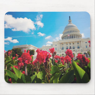 Tapis De Souris Les Etats-Unis, Washington DC, bâtiment de capito