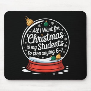 Tapis De Souris Les étudiants disent 6-7 67 Six Sept Professeur dr