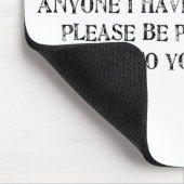 Tapis De Souris les excuses (Coin)