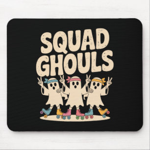 Tapis De Souris Les fantômes de l'équipe correspondent à l'Hallowe