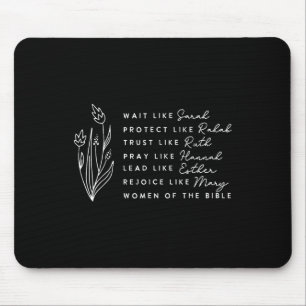 Tapis De Souris Les Femmes Chrétiennes De La Bible Verse Foi Chrét