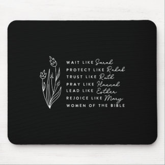 Tapis De Souris Les Femmes Chrétiennes De La Bible Verse Foi Chrét