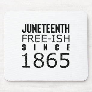 Tapis De Souris Les femmes gèlent Juneteeth depuis 1865 Histoire d