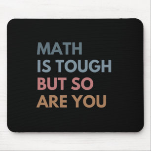 Tapis De Souris Les femmes Les maths c'est dur mais vous aussi Pro