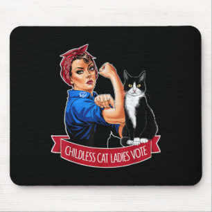 Tapis De Souris Les Femmes Sans Enfants Votent Rosie Les Femmes Du