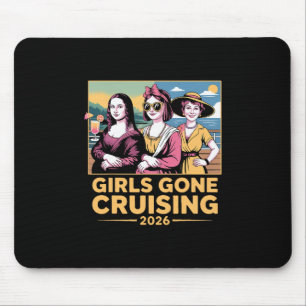 Tapis De Souris Les filles de Mona Lisa en croisière 2026 Vacances
