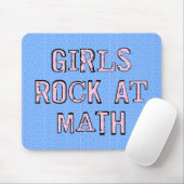 Tapis De Souris Les Filles Rock À Math (Avec souris)
