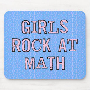 Tapis De Souris Les Filles Rock À Math