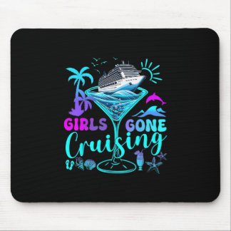 Tapis De Souris Les filles s'amusent en croisière 2025 Voyage de v