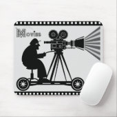 Tapis De Souris *Les Films* CameraMan Mousepad (Avec souris)