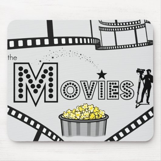 Tapis De Souris *Les Films* MovieTime Mousepad (Devant)