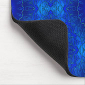 Tapis De Souris Les Fleurs Bleu... (Coin)