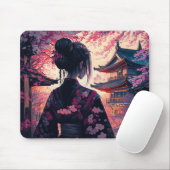 Tapis De Souris Les Fleurs de cerisiers (Avec souris)