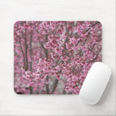 Tapis De Souris Les fleurs de cerisiers Sakura sont roses (Avec souris)