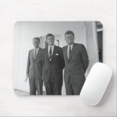 Tapis De Souris Les frères de Kennedy -- John, Robert, et Ted (Avec souris)