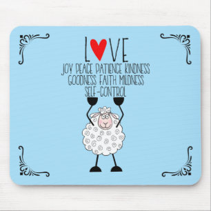Tapis De Souris « Les Fruitages de l'Esprit » Mouton