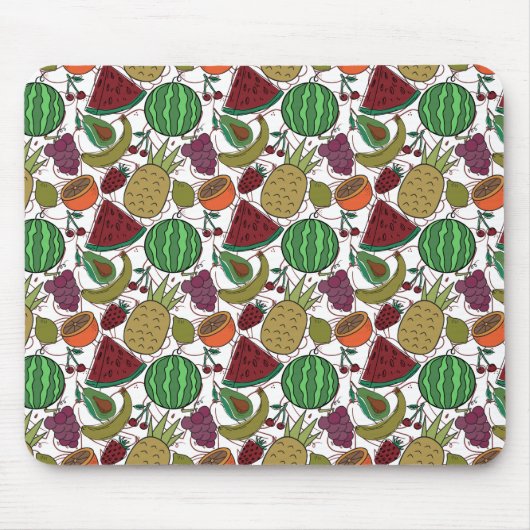 Tapis De Souris Les Fruits sautés | Fruit surface pattern 25 (Devant)