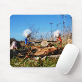 Tapis De Souris Les Fubby qui ont percé la tribu de l'arbre. (Avec souris)