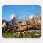 Tapis De Souris Les Fubby qui ont percé la tribu de l'arbre. (Devant)