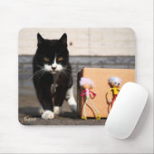 Tapis De Souris Les Fubby se cachent du chat Ping. (Avec souris)