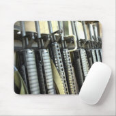 Tapis De Souris Les fusils d'assaut sont prêts sur le rack d'armes (Avec souris)