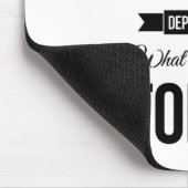 Tapis De Souris Les futures citations inspirées blanches (Coin)