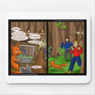 Tapis De Souris Les geeks Sont Des Animaux Sauvages Drôle Tee - sh