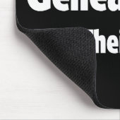 Tapis De Souris Les Généalogistes Utilisent Leur recensement (Coin)