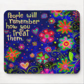 Tapis De Souris "Les Gens Se Souviendront De..." Inspirété (Devant)