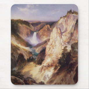 Tapis De Souris Les Grandes Chutes De Yellowstone