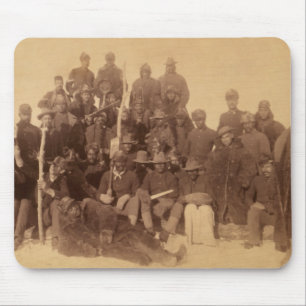 Tapis De Souris Les guerriers du buffle : la cavalerie noire améri