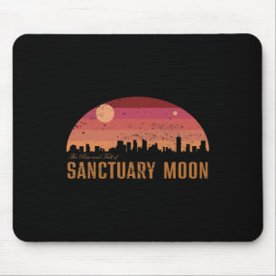 TAPIS DE SOURIS LES HAUSSES ET LA CHUTE DE LA LUNE DES SANCTUAIRES