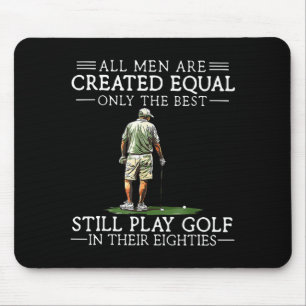 Tapis De Souris Les hommes jouent au golf Eighties drôle golfeur g