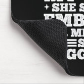 Tapis De Souris Les hommes ont dit que leur femme devrait accepter (Coin)