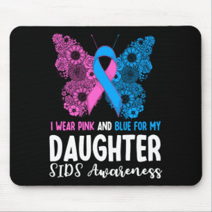 Tapis De Souris Les hommes portent du rose et du bleu pour le synd