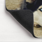 Tapis De Souris Les Huskies sibériens gouvernent Mousepad (Coin)