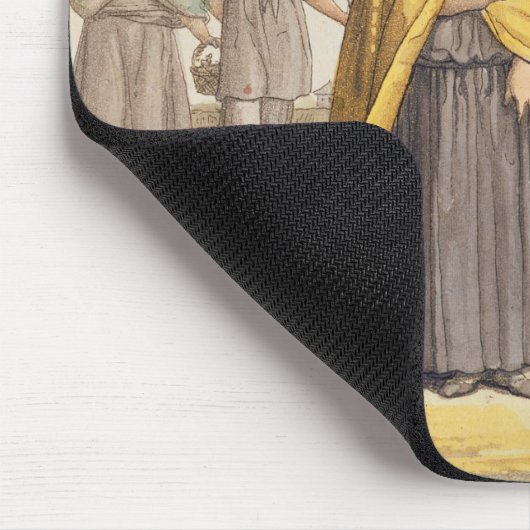 Tapis De Souris Les Indiens de Caciche dans des costumes (Coin)