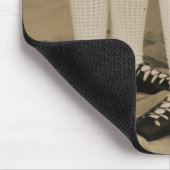 Tapis De Souris Les Irlandais de sépia dansent les chaussures (Coin)