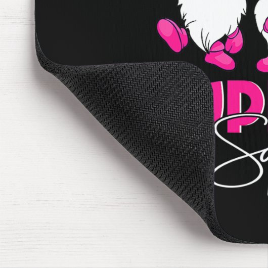 Tapis De Souris Les jeunes filles amusantes appuient l'équipe Sens (Coin)