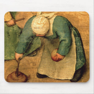 Tapis De Souris Les jeux des enfants : détail d'un jeu de fille