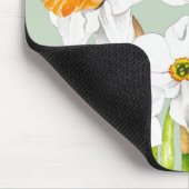 Tapis De Souris Les jonquilles sur un carnet de souris (Coin)