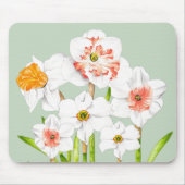Tapis De Souris Les jonquilles sur un carnet de souris (Devant)