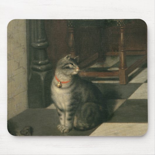 Tapis De Souris Les joueurs d'échecs, c.1670 (Devant)