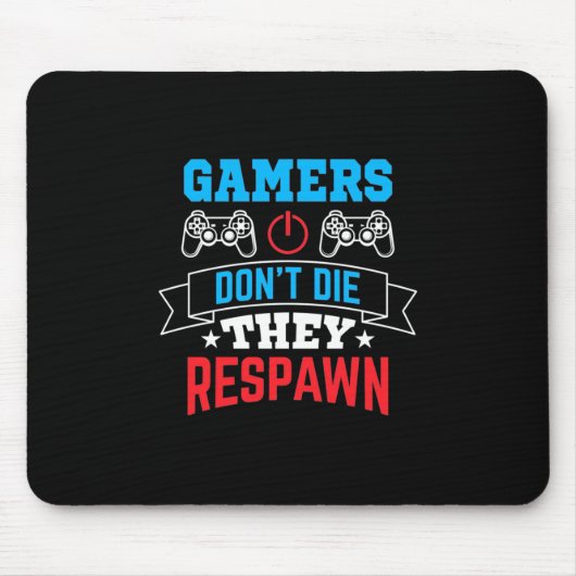 Tapis De Souris Les joueurs qu'ils respectent (Devant)