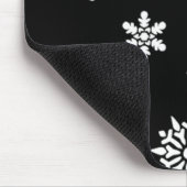 TAPIS DE SOURIS LES LAMPES À NEIGE D'HIVER (Coin)